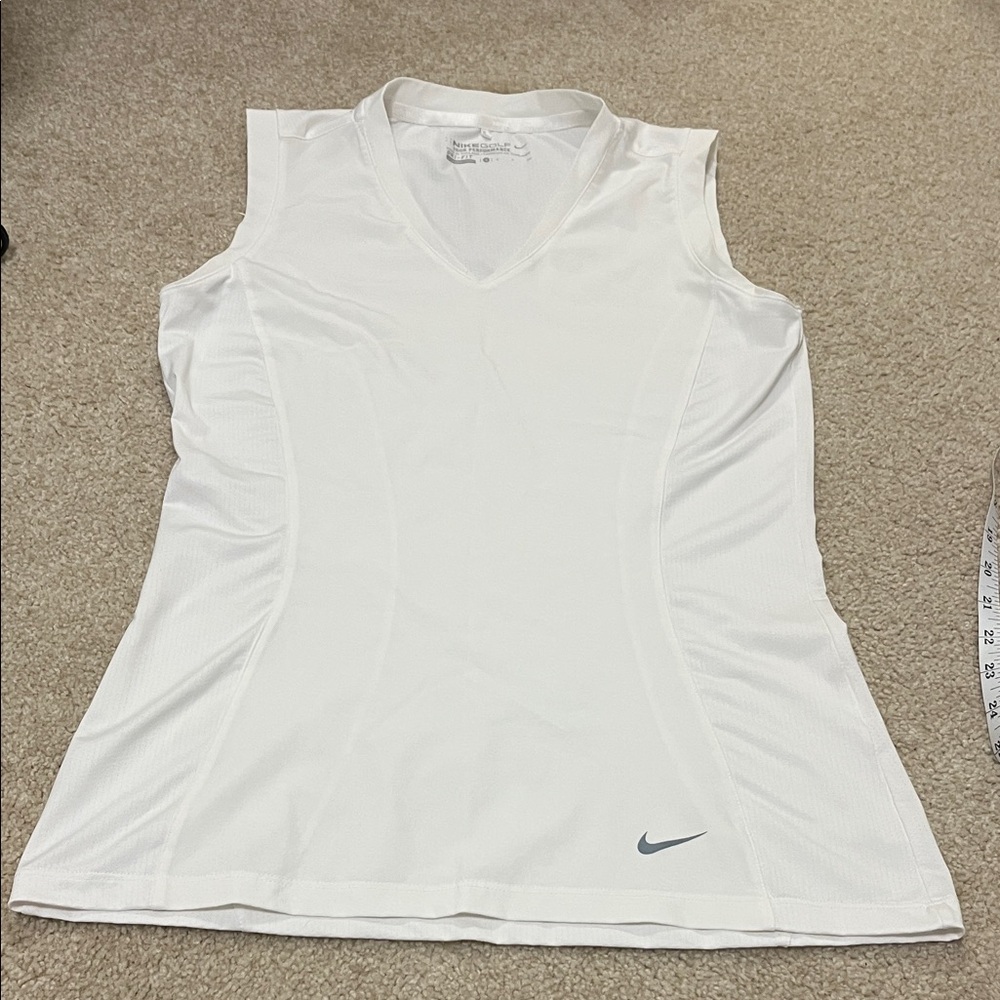 Nike Women's White golf top